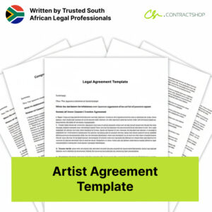 Artist Agreement Template