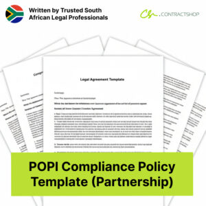 POPI Compliance Policy Template (Partnership)